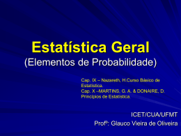4. Probabilidade - Campus Universitário do Araguaia