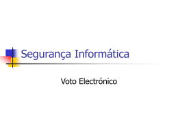 Voto Electrónico