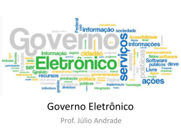 Governo Eletrônico