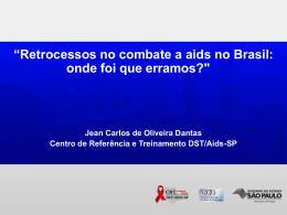 Fechamento das ONG/Aids