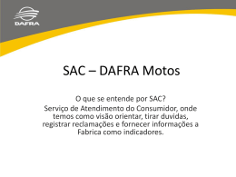 SAC – DAFRA Motos