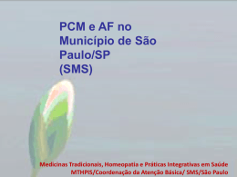 e Meditativa - Prefeitura de São Paulo