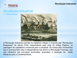 Revolução_Industrial - Colégio Dom Aguirre