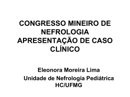 congresso mineiro de nefrologia apresentação de caso