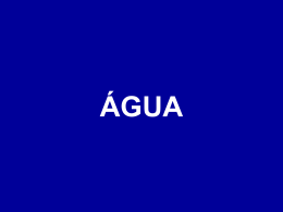 ÁGUA - Capital Social Sul