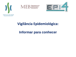 Vigilância Epidemiológica - EPI uff