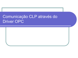 Passo-a-Passo para comunicação via OPC