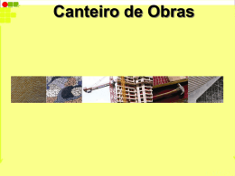 CANTEIRO DE OBRAS