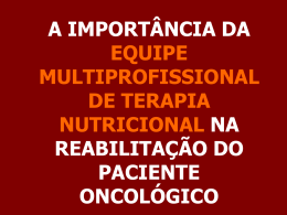 Equipe Multiprofissional de Terapia Nutricional