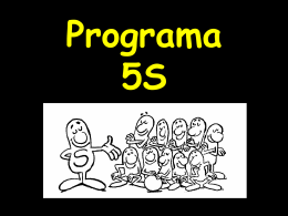PROGRAMA 5 S - resgatebrasiliavirtual.com.br