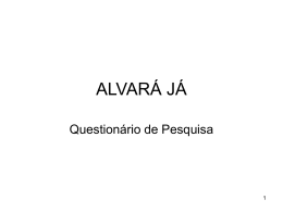 ALVARÁ JÁ - Sescon-RJ
