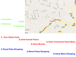 Hoteis e Restaurantes Centro Santa Maria