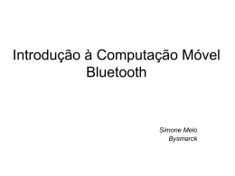Bluetooth - DEINF/UFMA