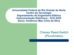 Chaves Reed-Switches - DEE - Departamento de Engenharia Elétrica