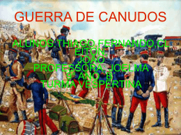 GUERRA DE CANUDOS ALUNOS:THIAGO,FERNANDO,CLEITON