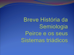 Breve História da Semiologia