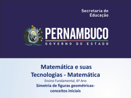 Simetria de figuras geom&eacute;tricas