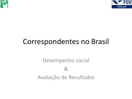 Correspondentes no Brasil