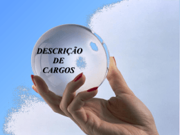 Desenho do cargo - Universidade Castelo Branco