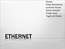 Ethernet - Centro de Informática da UFPE