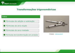 F&oacute;rmulas do arco metade - Shirai