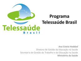 Programa Telessaúde Brasil