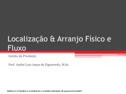 Arranjo Físico e Fluxo - Universidade Castelo Branco