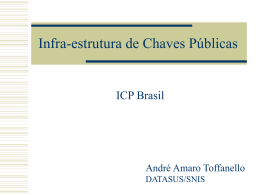 Infra-estrutura de Chaves Públicas
