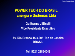 POWER TECH DO BRASIL Energia e Sistemas Ltda