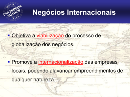 Negócios Internacionais