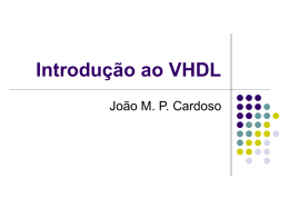 Alguns Exemplos de VHDL