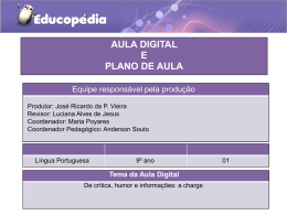 Atividade e plano de aula pronto L. Portuguesa 9° ano