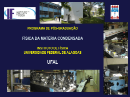 UFAL - Instituto de Física / UFRJ