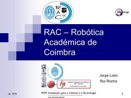 Apresenta&ccedil;&atilde;o proj. RAC