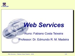 Web Service - Instituto de Computação