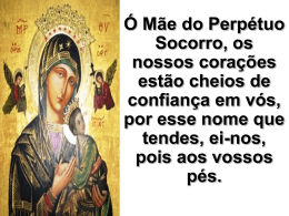 Segunda oração - Paróquia Nossa Senhora do Perpétuo Socorro