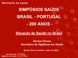 200 ANOS - Situação de Saúde no Brasil