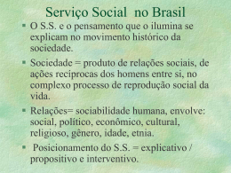 Serviço Social no Brasil