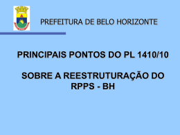 PREFEITURA DE BELO HORIZONTE - C&acirc;mara Municipal de Belo