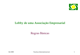 P61 - Lobby de uma Associação Empresarial