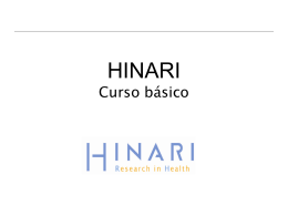 HINARI - World Health Organization