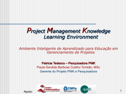 Project Management Knowledge Learning Environment