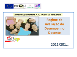 RADD em Powerpoint - Página Agrupamento Dr. Francisco Sanches