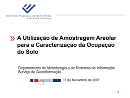 3. Desenvolvimento de Metodologias de Amostragem