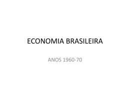 ECONOMIA BRASILEIRA