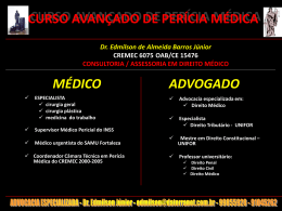 curso avançado de perícia médica - barros consultoria e assessoria