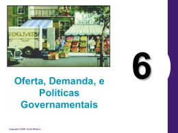 cap 6 - oferta, demanda e politicas governamentais