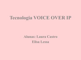 Tecnologia VOICE OVER IP