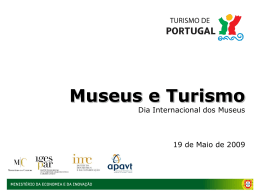 Apresentação GTMM - Turismo de Portugal
