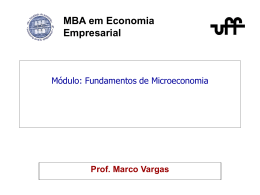 MBA-Fundamento de Micro